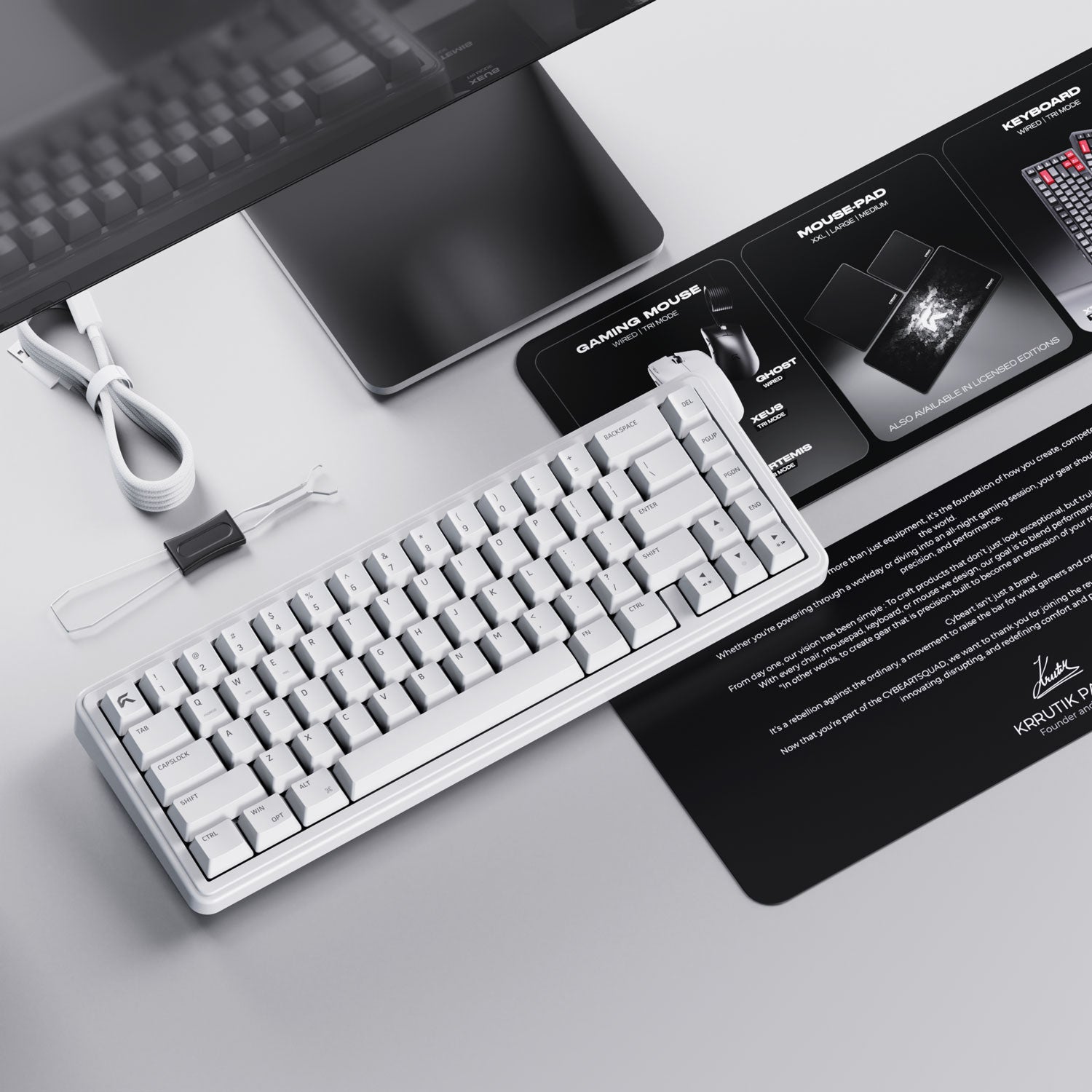 Akula 65 | Compact 65% Tri-Mode Gaming Keyboard