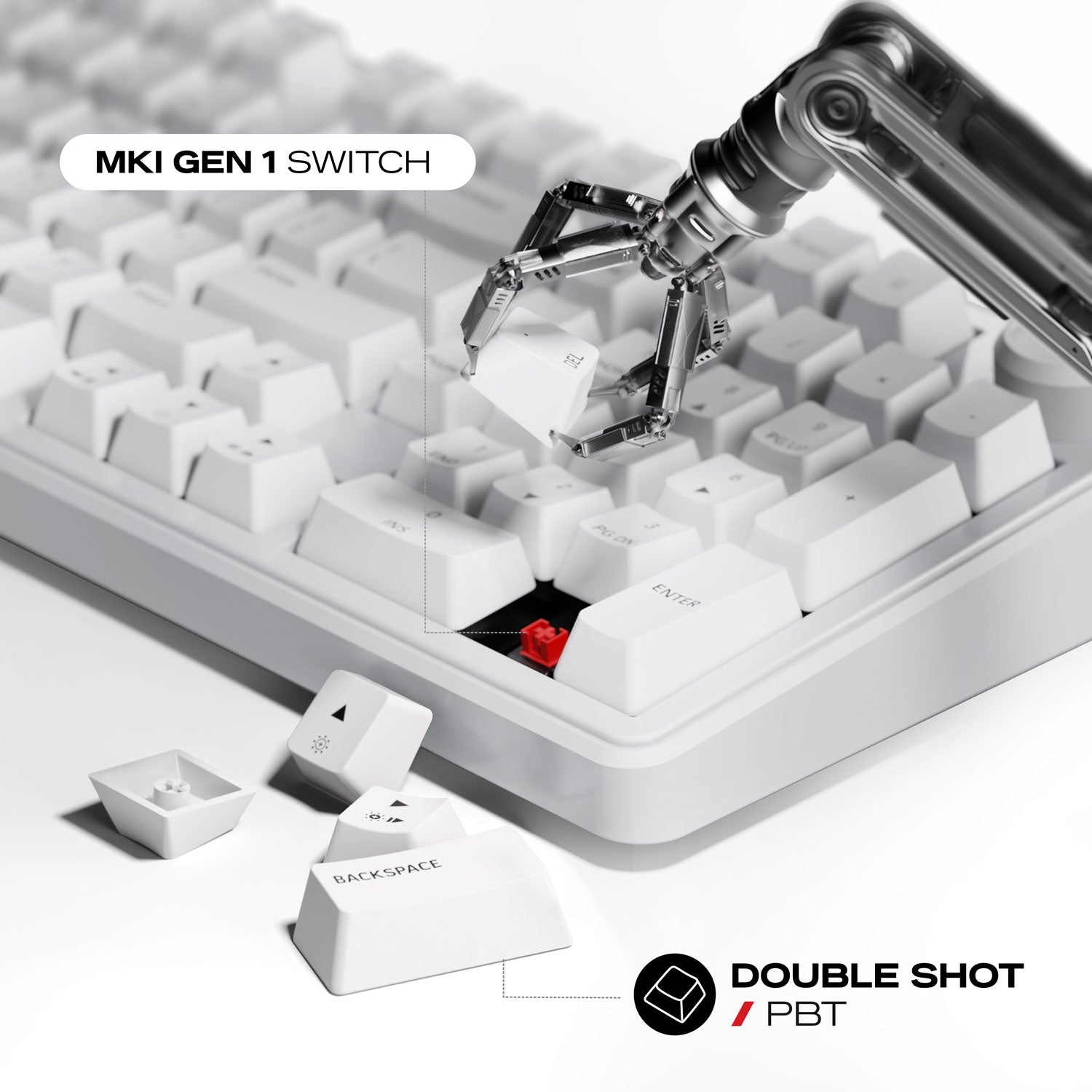 Akula 99 | Compact Full-Size Tri-Mode Gaming Keyboard