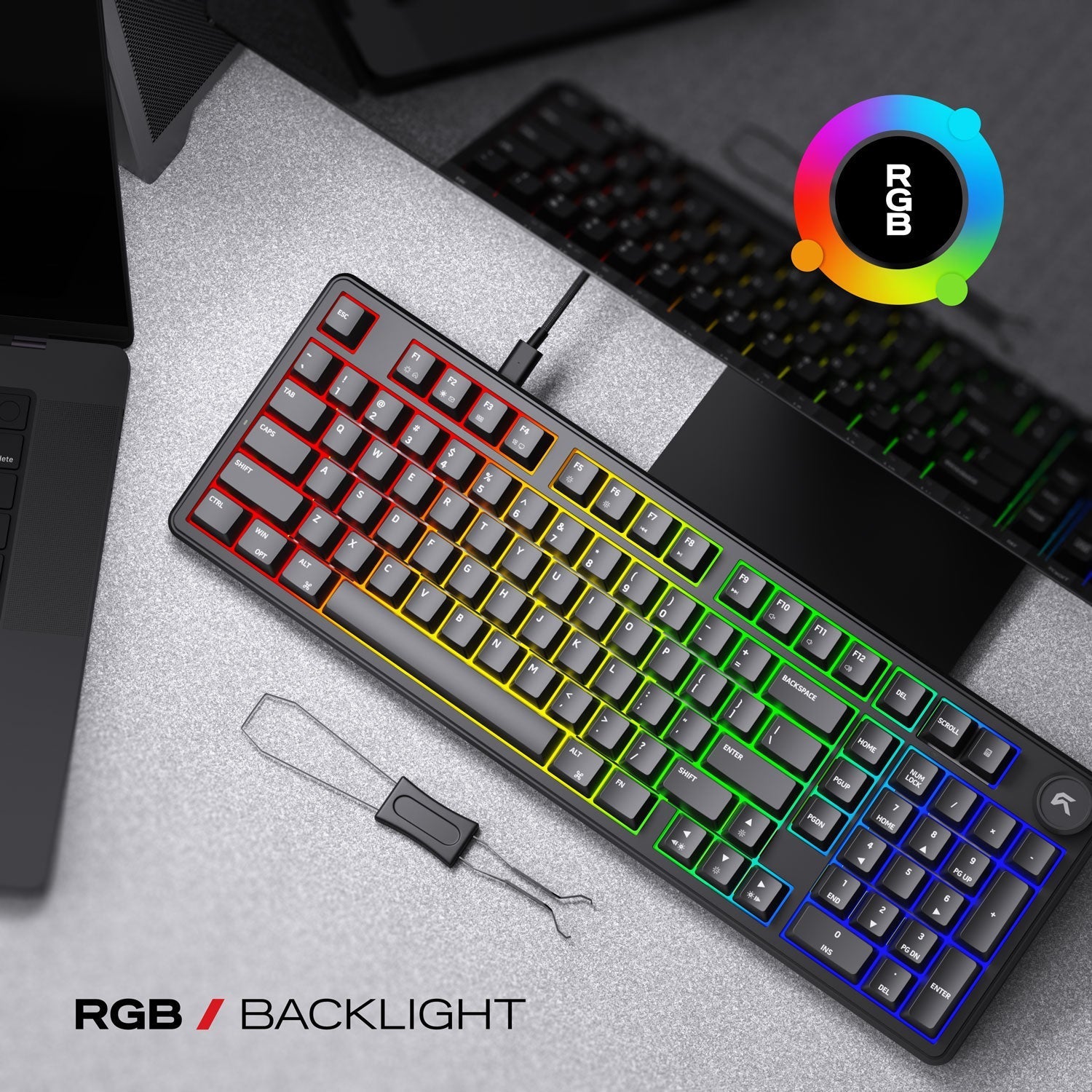 Akula 99 Lite | Compact Full-Size Wired Gaming Keyboard