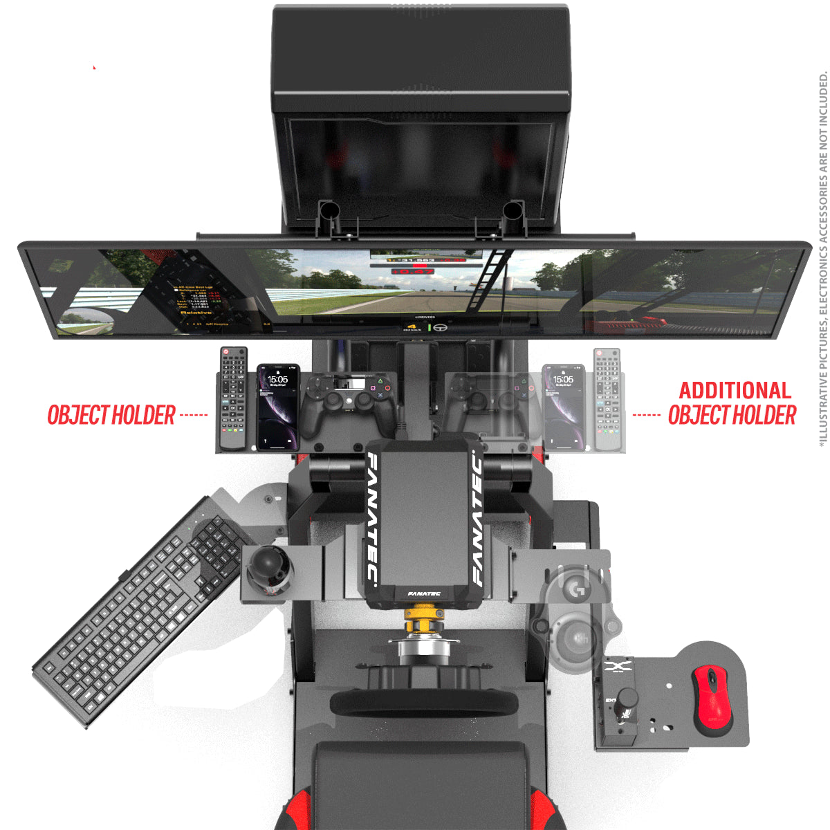 EXTRA OBJECT HOLDER FOR VIRTUAL EXPERIENCE 3.0 / P1 3.0 / CHASSIS 3.0 / XT PREMIUM 3.0