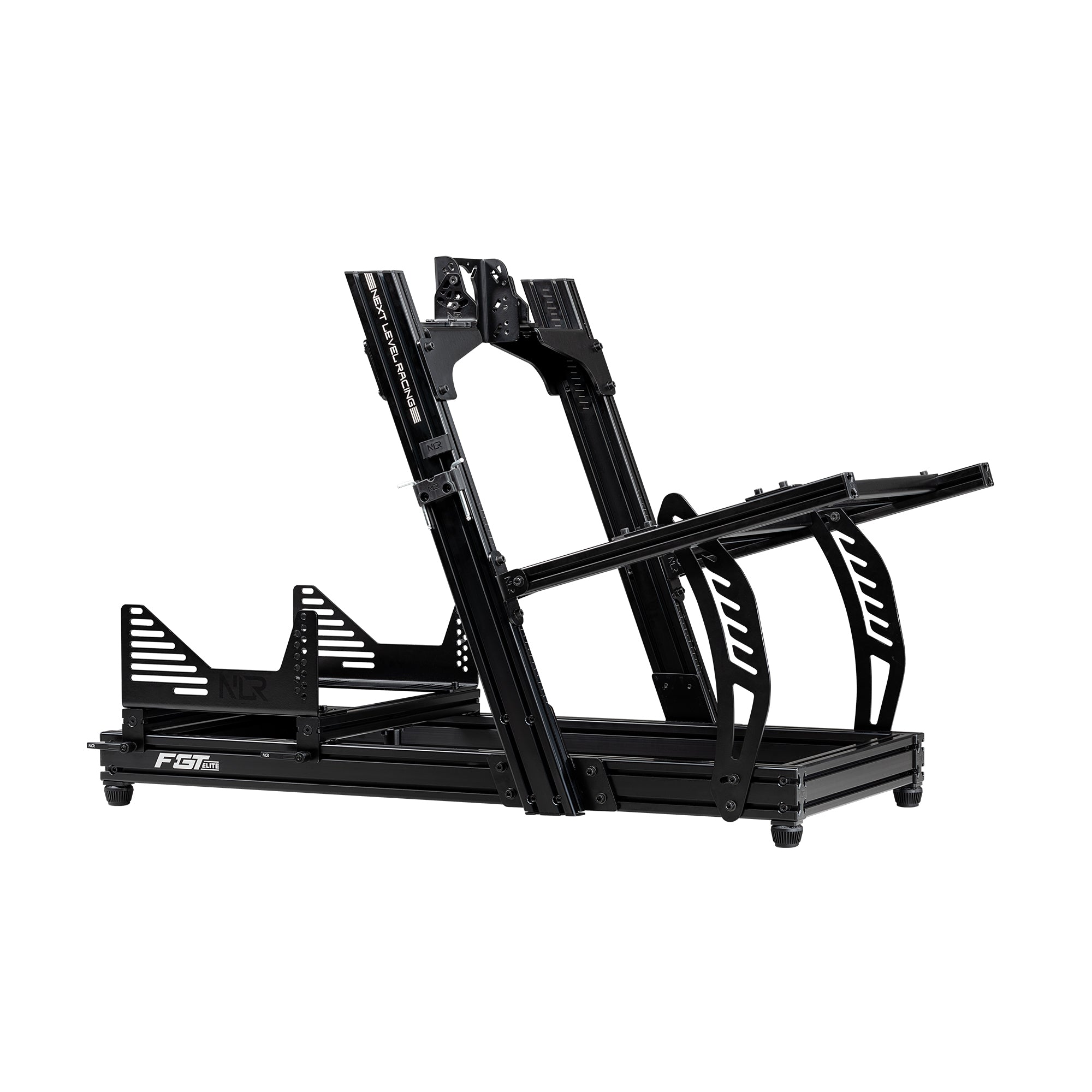 Next Level Racing® F-GT Elite Lite Side and Front Mount Edition- Black-NLR-E033