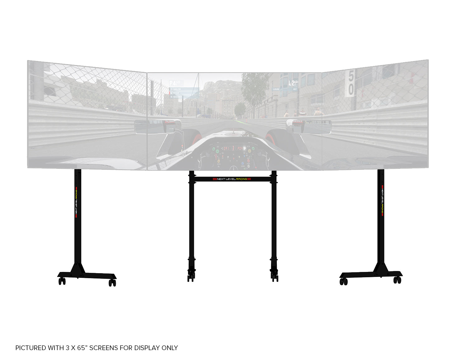 Next Level Racing Free Standing Triple Monitor Stand - NLR-A010