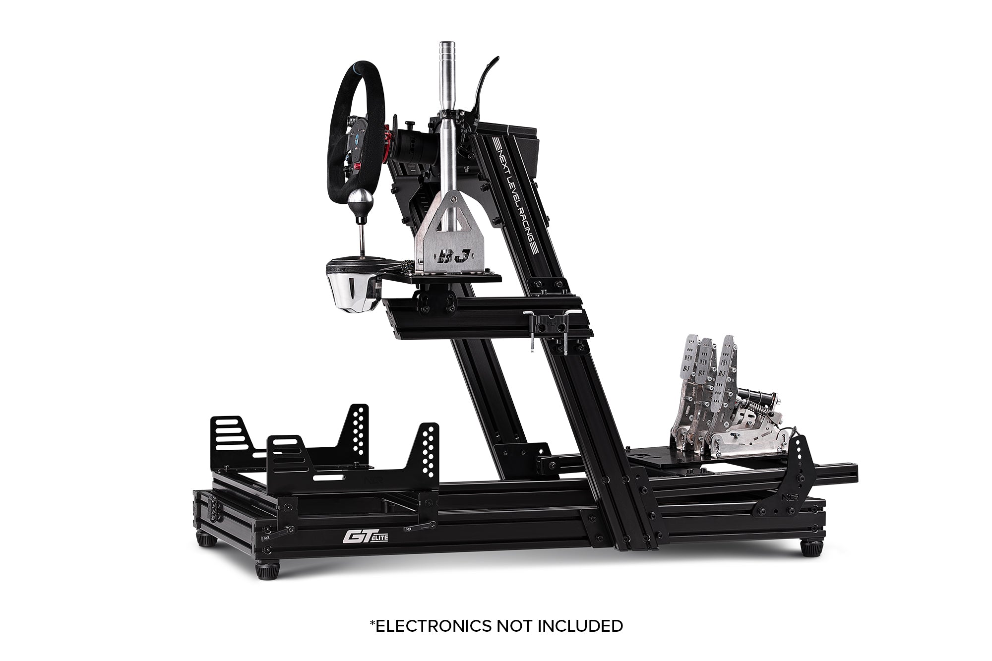 NEXT LEVEL RACING® GTELITE RACING SIMULATOR COCKPIT- FRONT AND SIDE MOUNT EDITION -NLR-E023