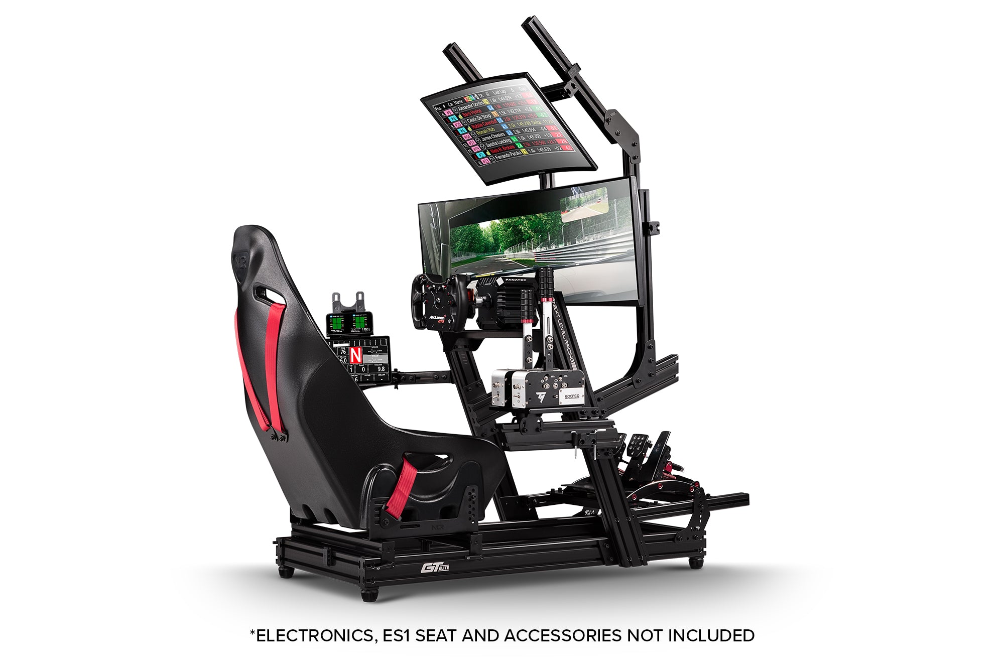 NEXT LEVEL RACING® GTELITE RACING SIMULATOR COCKPIT- WHEEL PLATE EDITION-NLR-E022