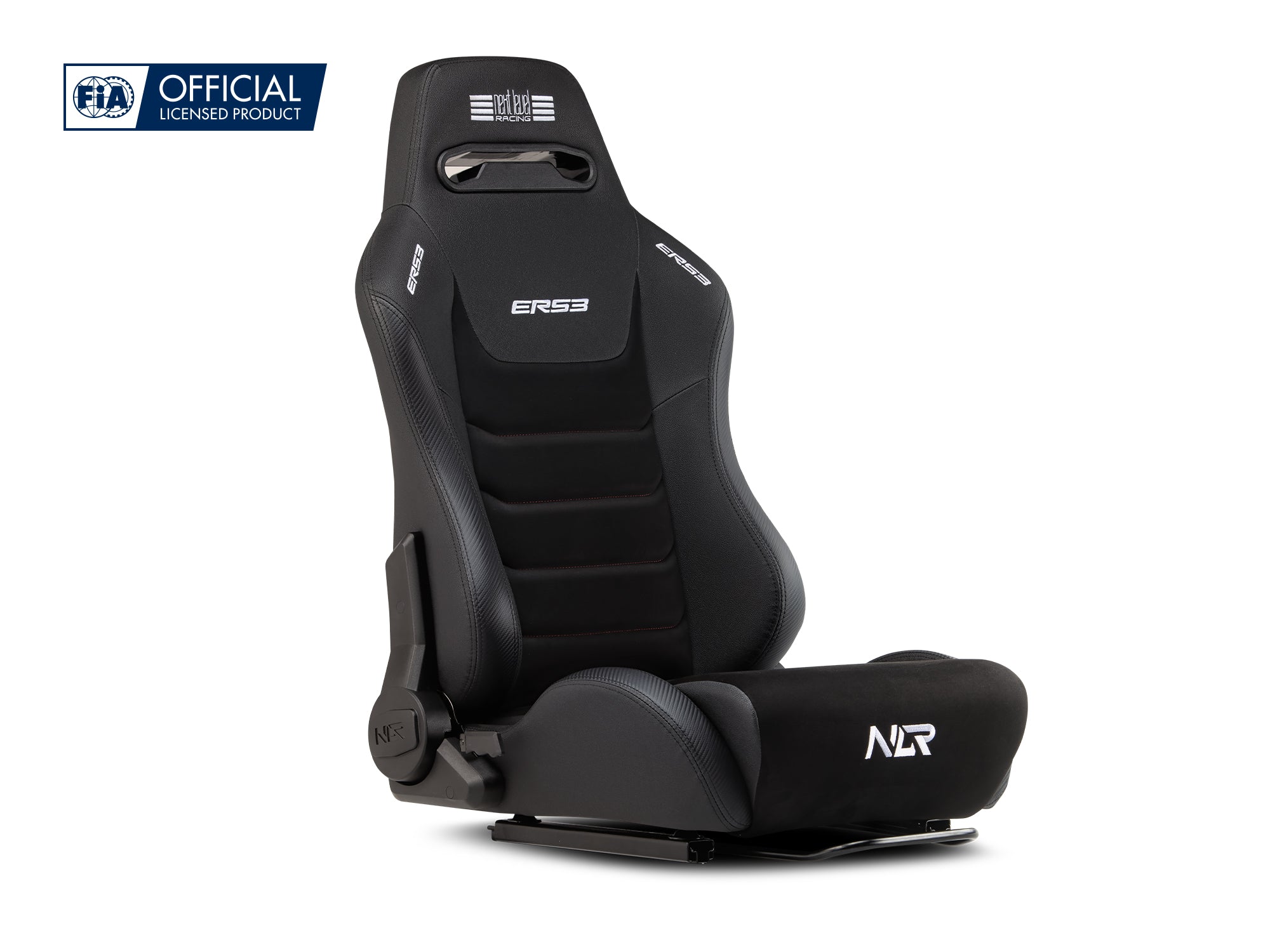 Next Level Racing® ERS3 Elite Reclining Seat- PU Leather &amp; Suede Edition-NLR-E051