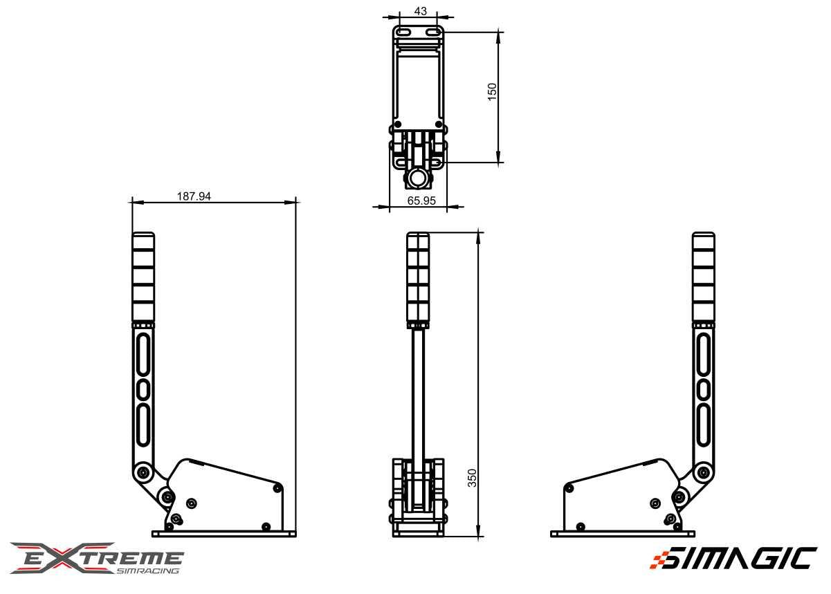 SIMAGIC - TB1 HAND BRAKE