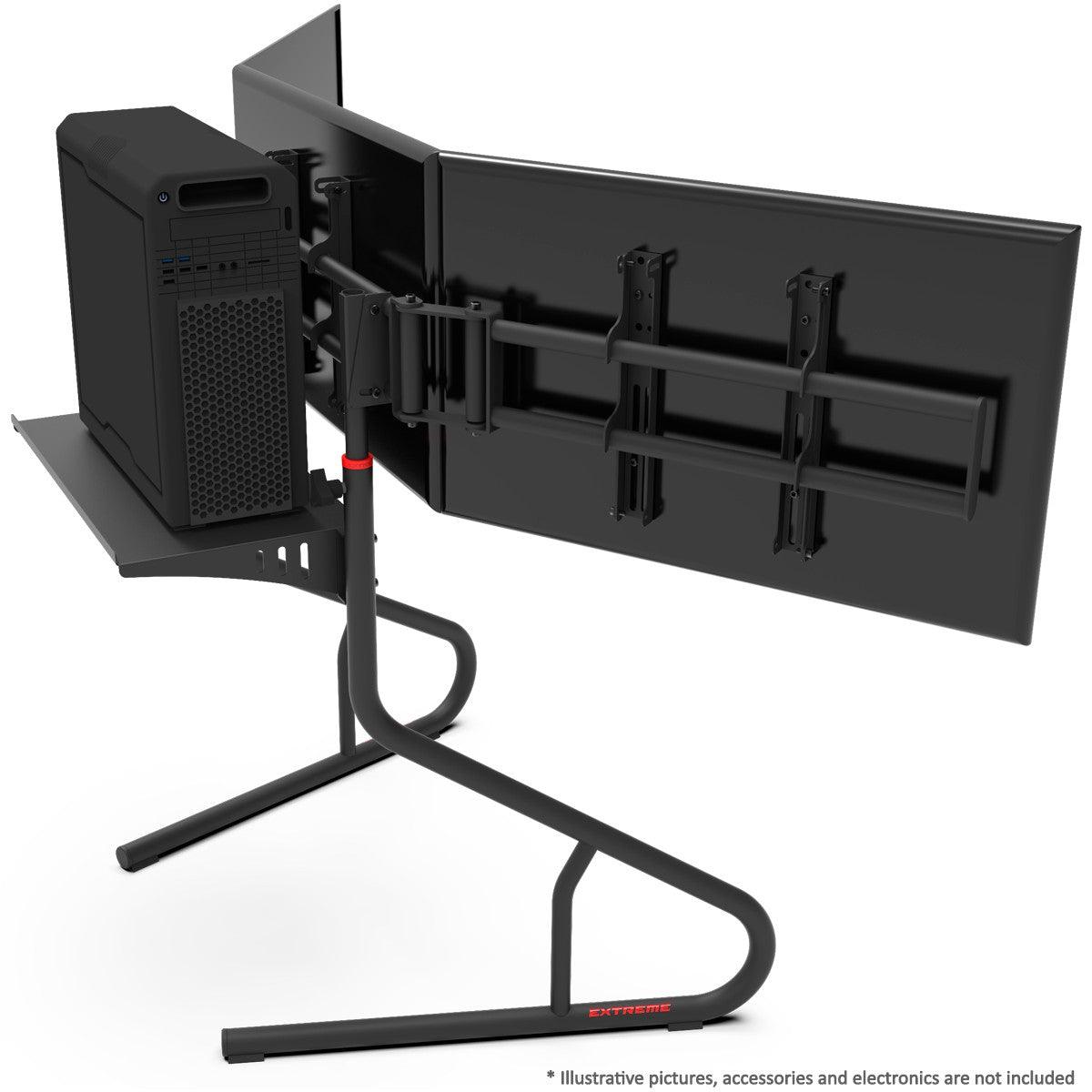 EXTREME TRIPLE SCREEN TV STAND