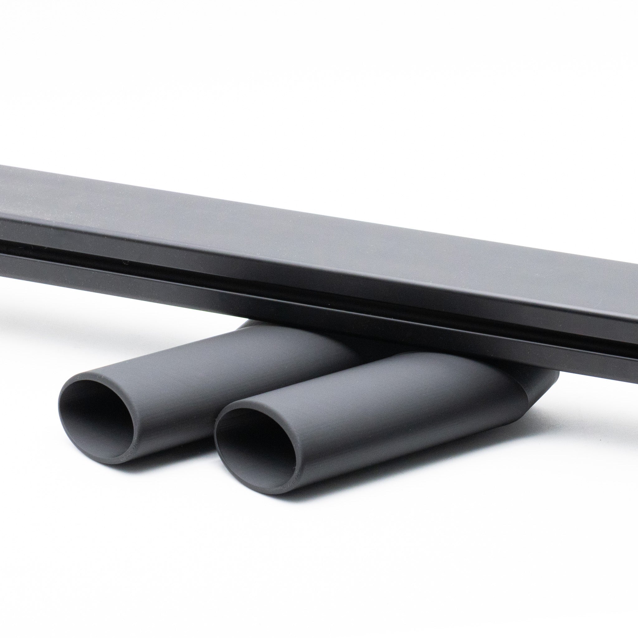 Faux Slanted Exhaust Pipes Set of Two