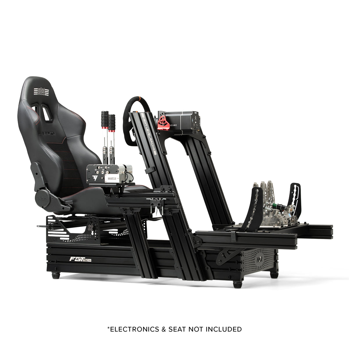 NEXT LEVEL RACING® ELITE 160 FRONT & SIDE MOUNT EDITION -BLACK EDITION